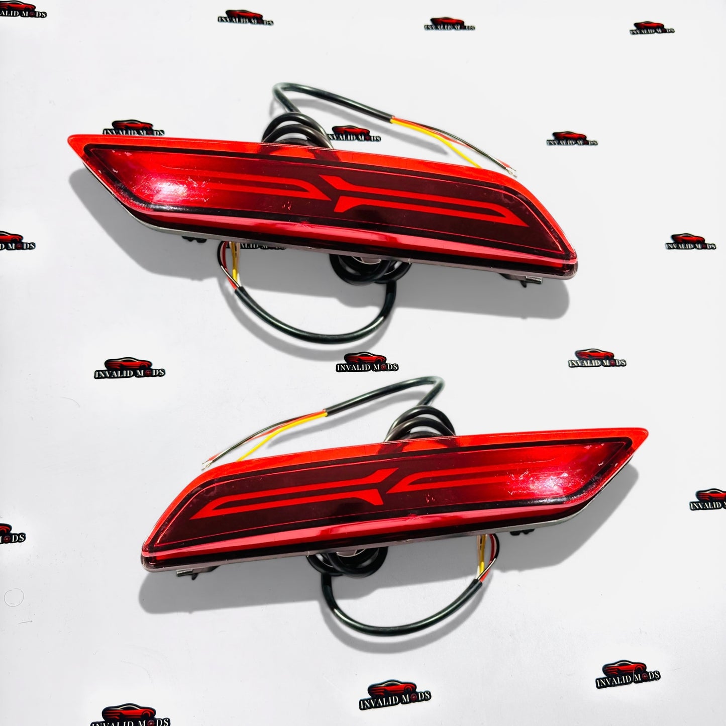 Honda City LED Rear Reflector Lights (2017+) | Sporty Rear Bumper Upgrade