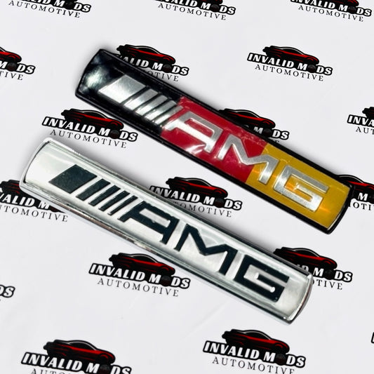 Mercedes-AMG Fender Badges | Motorsport-Inspired Side Emblems