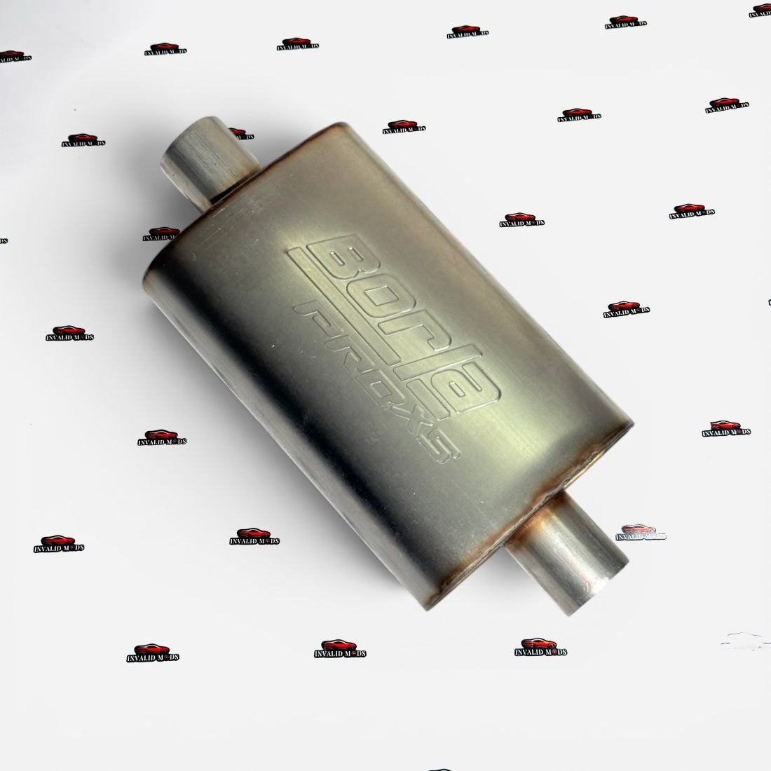 Borla ProXS Resonator | High-Performance Oval & Flat Stainless Steel Exhaust Resonator