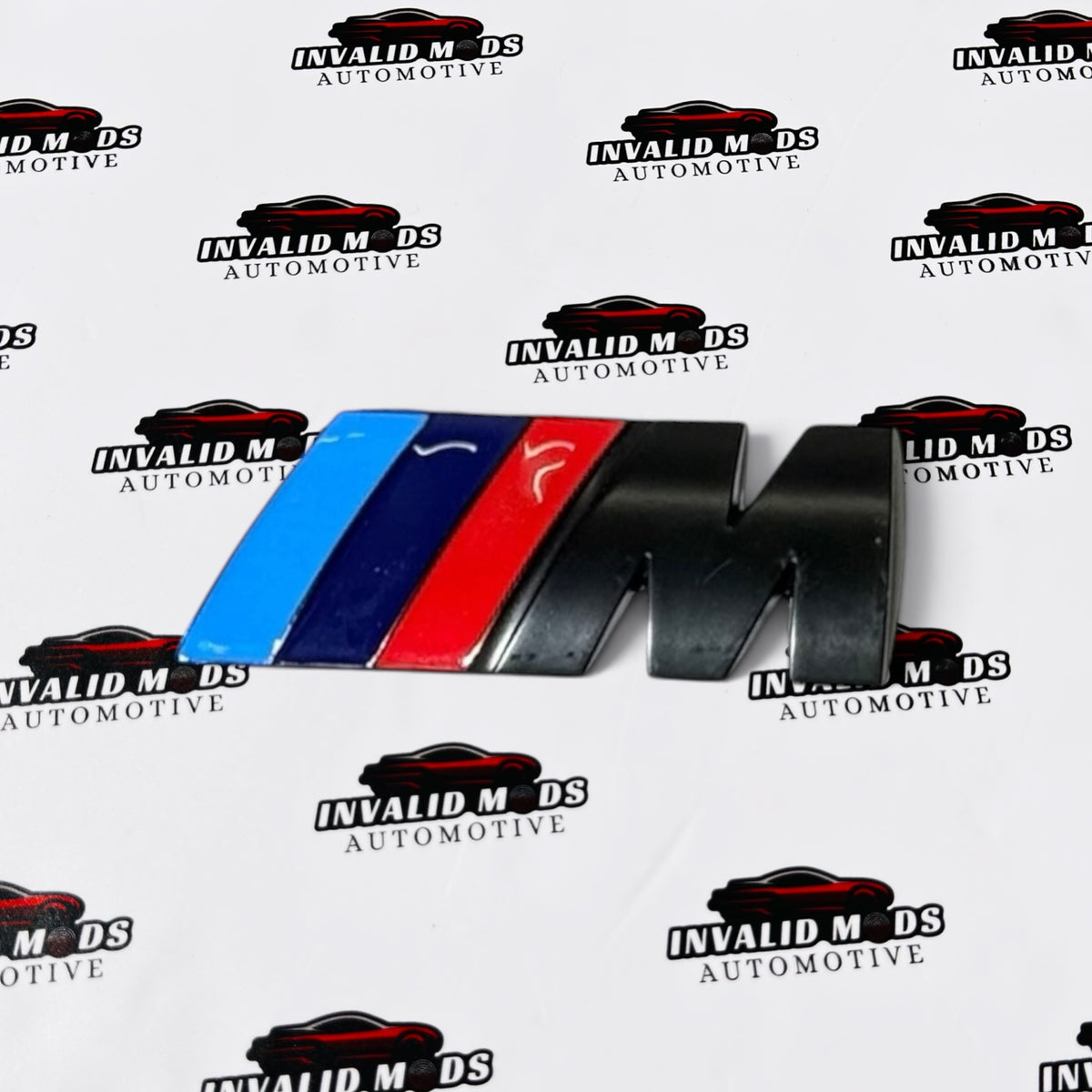 BMW M Performance Rear Emblem Badge | Standard Size Trunk Logo Replacement with Multiple Colours