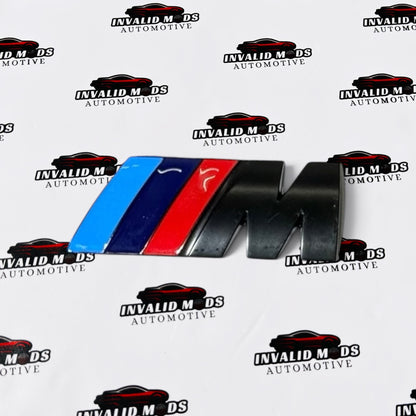 BMW M Performance Rear Emblem Badge | Standard Size Trunk Logo Replacement with Multiple Colours