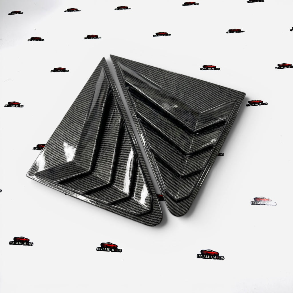 Volkswagen Virtus / Skoda Slavia Window Louvers | ABS Quality