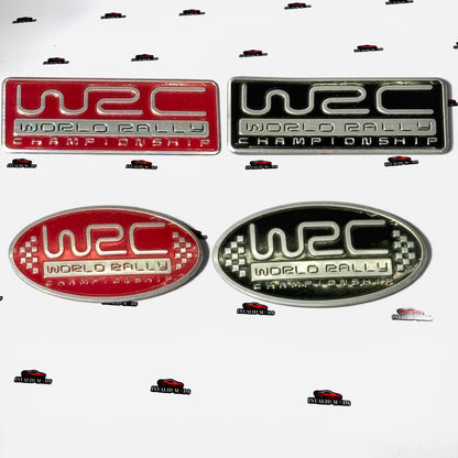 WRC Stickers for Cars | Rally Racing Decals in Black & Red Color Options