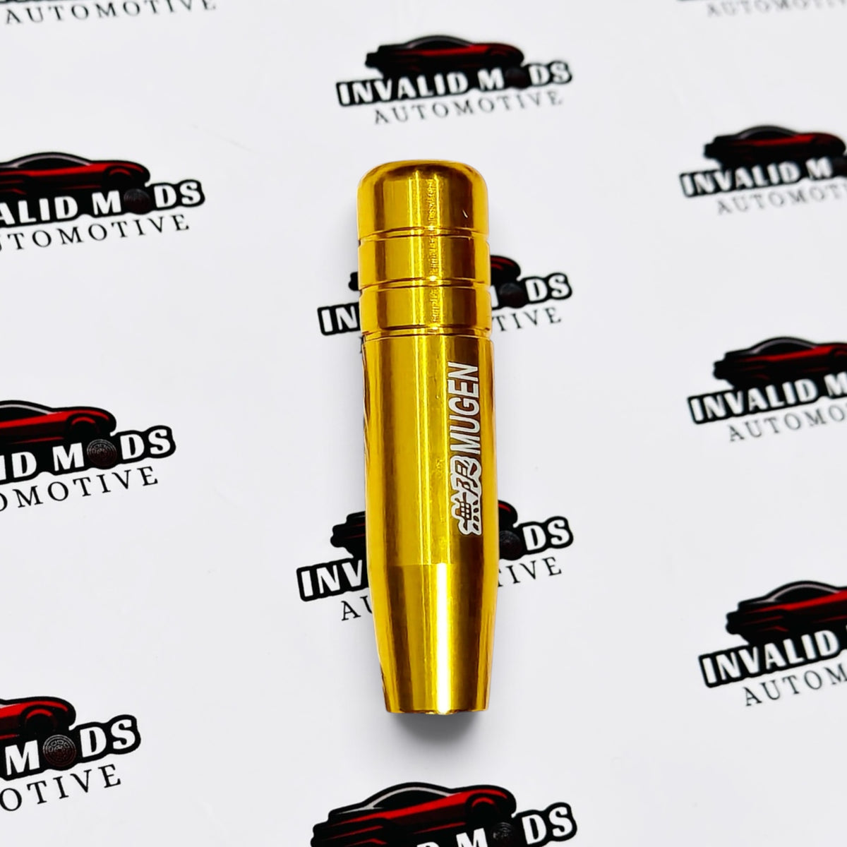 MUGEN Aluminum Gear Shift Knob – 13cm Universal Racing Style Shifter