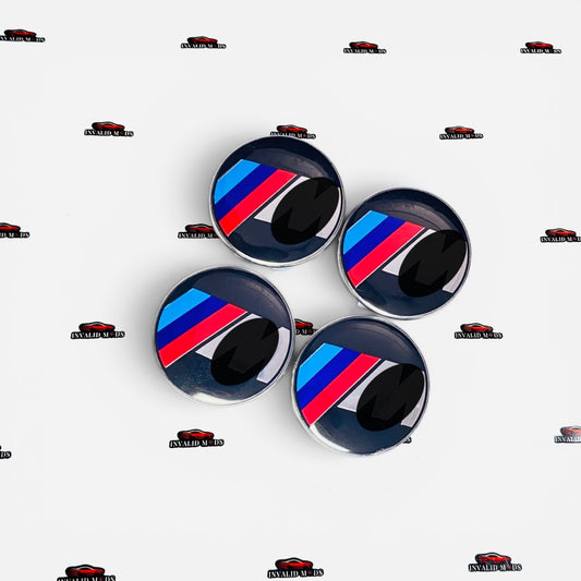 M-Style BMW Wheel Caps Set of 4 | Premium OEM-Inspired Center Caps