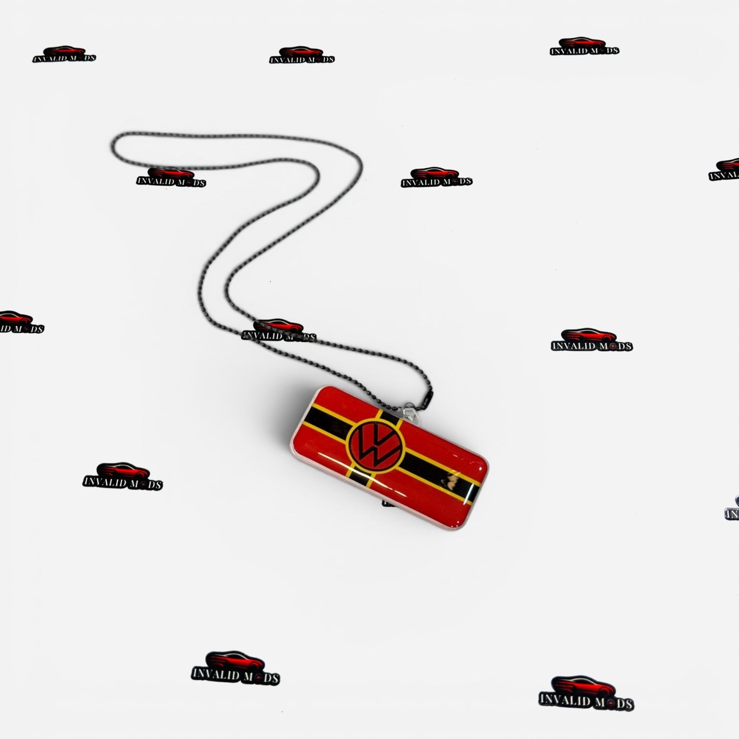Car Mirror Hanging Ornament – Double-Sided Printed Interior Accessory