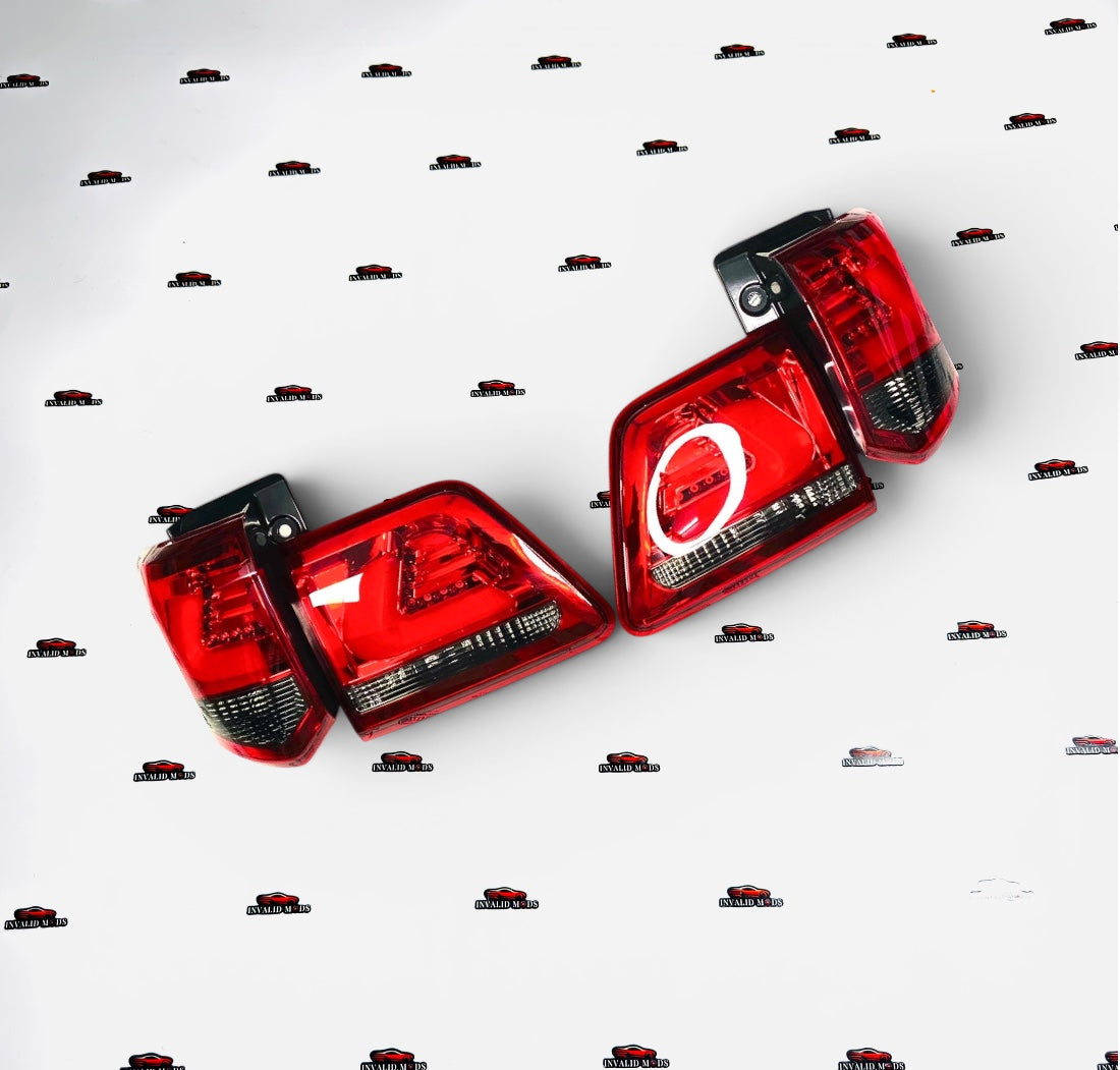 Toyota Fortuner Type 2 LED Tail Lights | Lexus-Style Complete Set