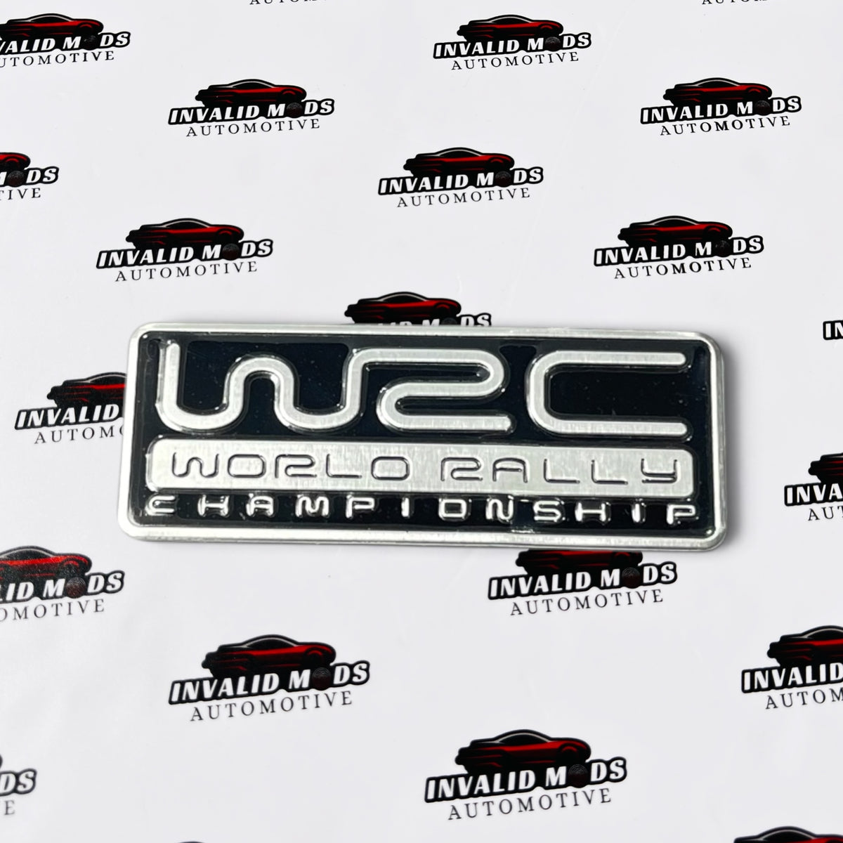 WRC Stickers for Cars | Rally Racing Decals in Black & Red Color Options