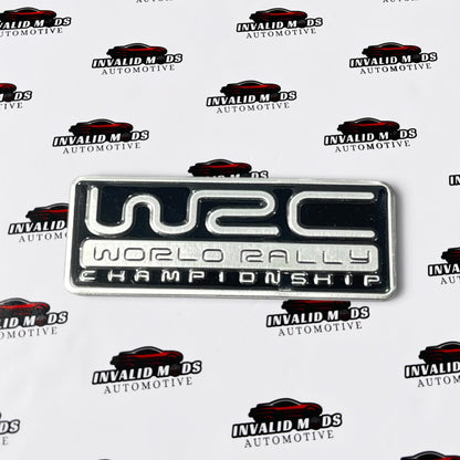 WRC Stickers for Cars | Rally Racing Decals in Black & Red Color Options