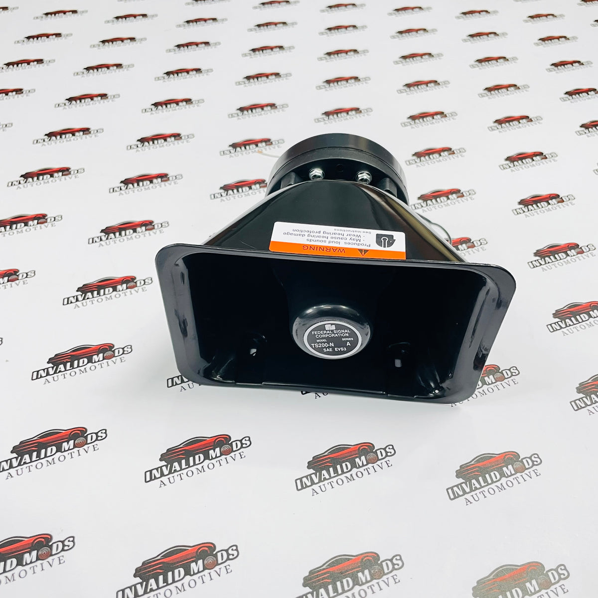 High-Power 200W Federal Siren with Remote Control for Emergency Vehicles