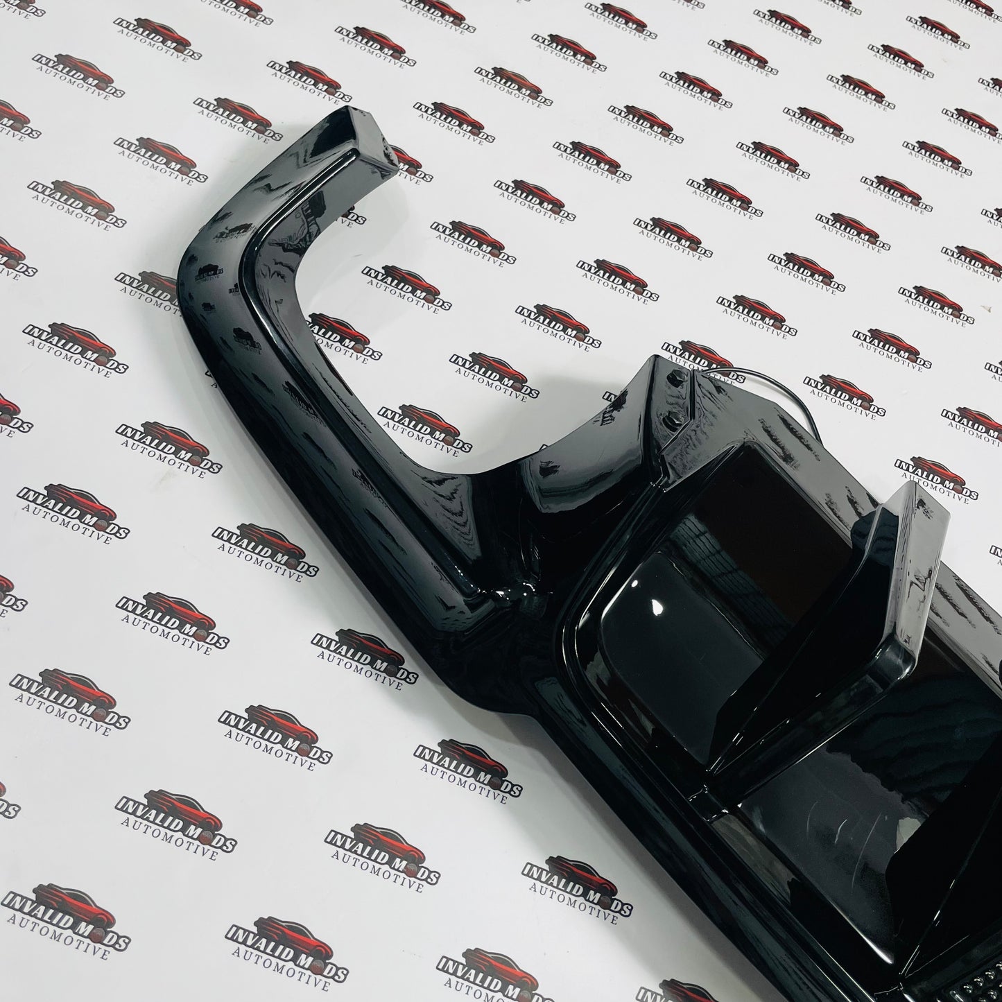 BMW F10 M5 Style Rear Diffuser with F1 LED Light | Sporty Rear Bumper Upgrade