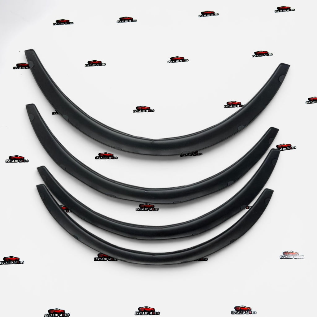 Universal Fender Flares Set of 4 | Flexible Wheel Arch Extensions for Cars Product Description