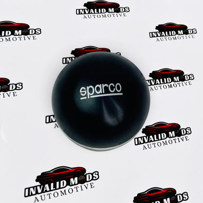 Sparco Round Gear Shift Knob – Universal Aftermarket Manual Car Shifter Handle