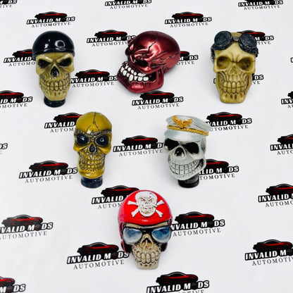 Skull Car Gear Shift Knob – Universal Fit Custom Design Shifter