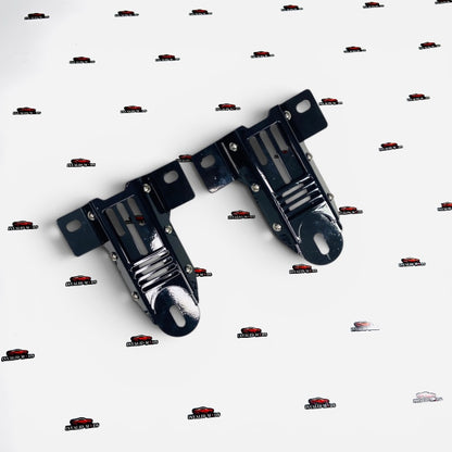 Heavy-Duty Fog Lamp Bracket Kit for Mahindra Thar & Roxx – Durable Mounting Brackets for Off-Road Lights