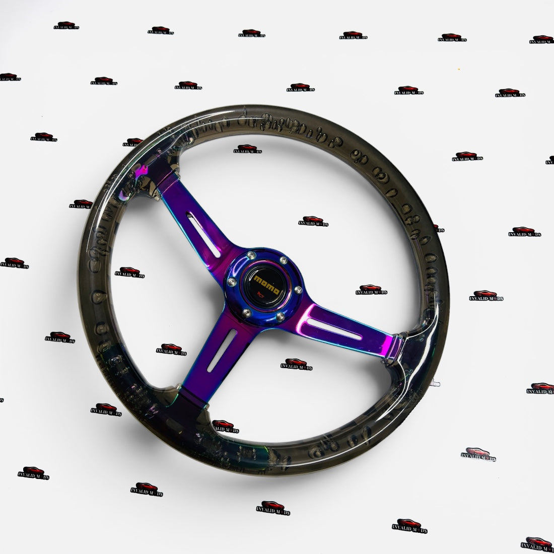 MOMO Bubble Steering Wheel – Universal Racing Performance Upgrade