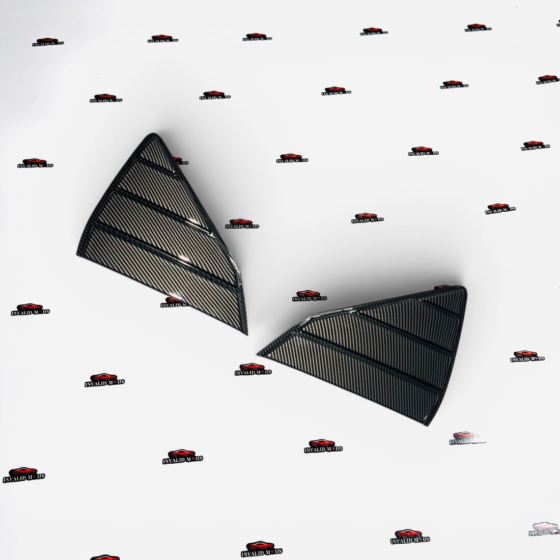 Kia Seltos Rear Window Louvers | Premium ABS Vent Shades