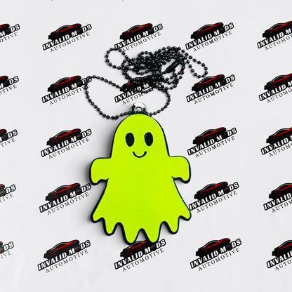 Neon Fluorescent Car Mirror Hanging – Car Enthusiast Interior Decor