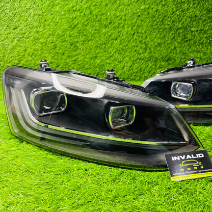 Volkswagen Polo Passat-Style Dual Projector Headlights – Aftermarket LED Headlamp Upgrade