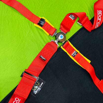 Universal 4 Point Sparco Racing Seat Belt Harness