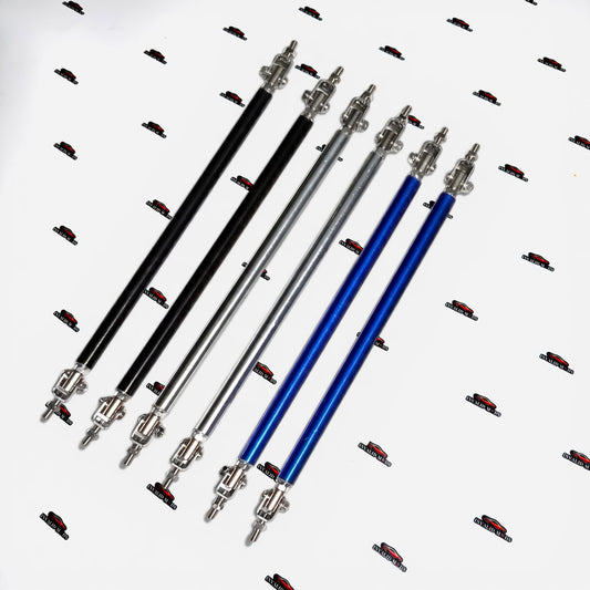 Universal Extendable Splitter Support Rods 20cm | Adjustable Front Bumper Struts