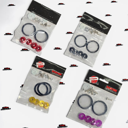 Universal Quick Release Bumper Fasteners Kit | Car Bumper & Trunk Mount Clips