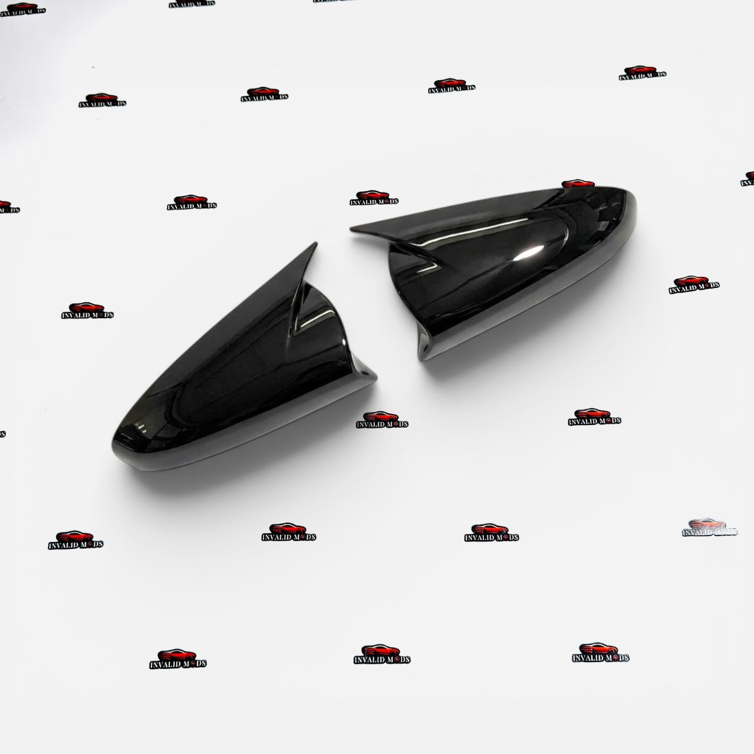 Hyundai i20 MK3 Side Mirror Covers Set of 2 | Gloss Black Mirror Caps | Compatible with 2020+