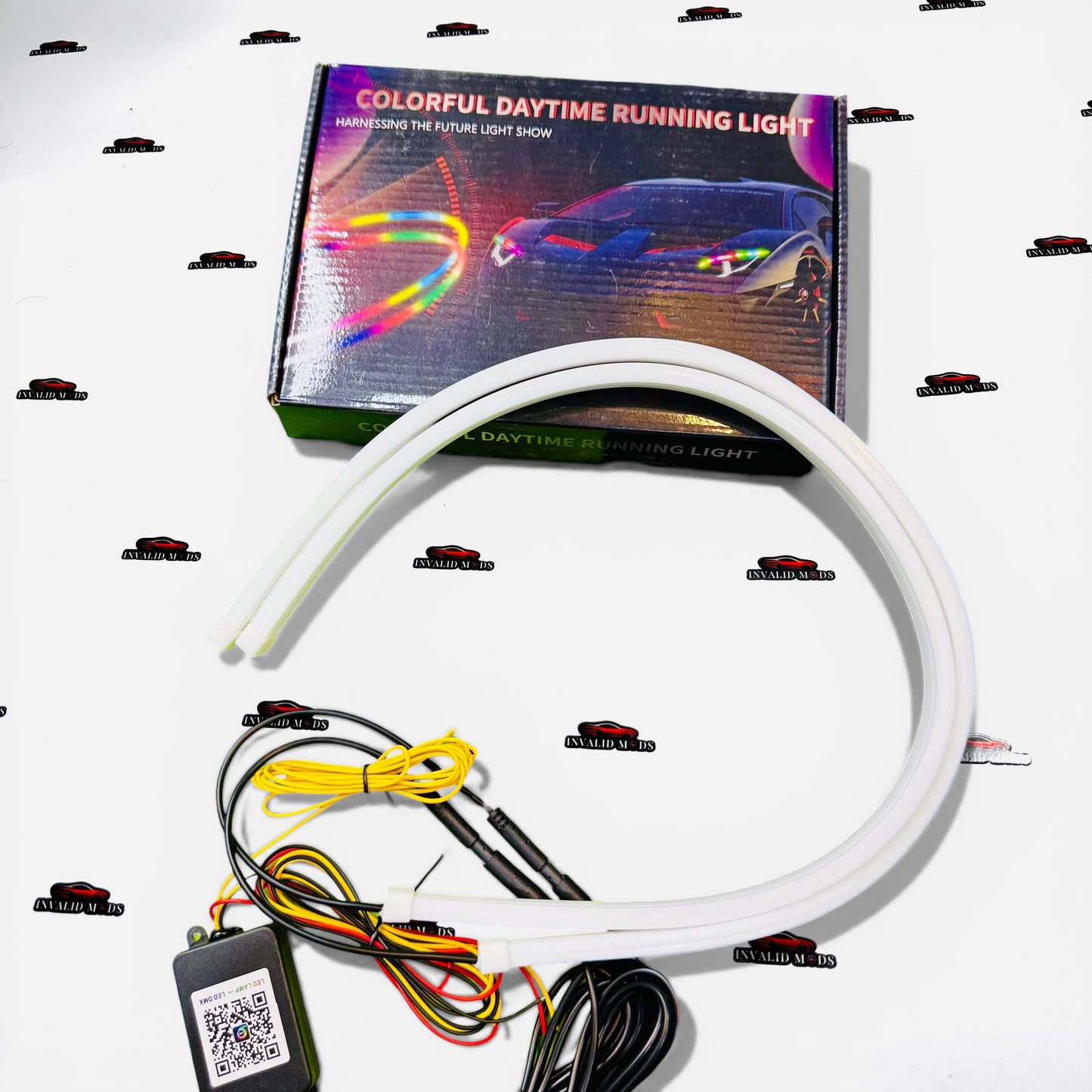 Headlight RGB DRL (App Controlled) | Universal DRL