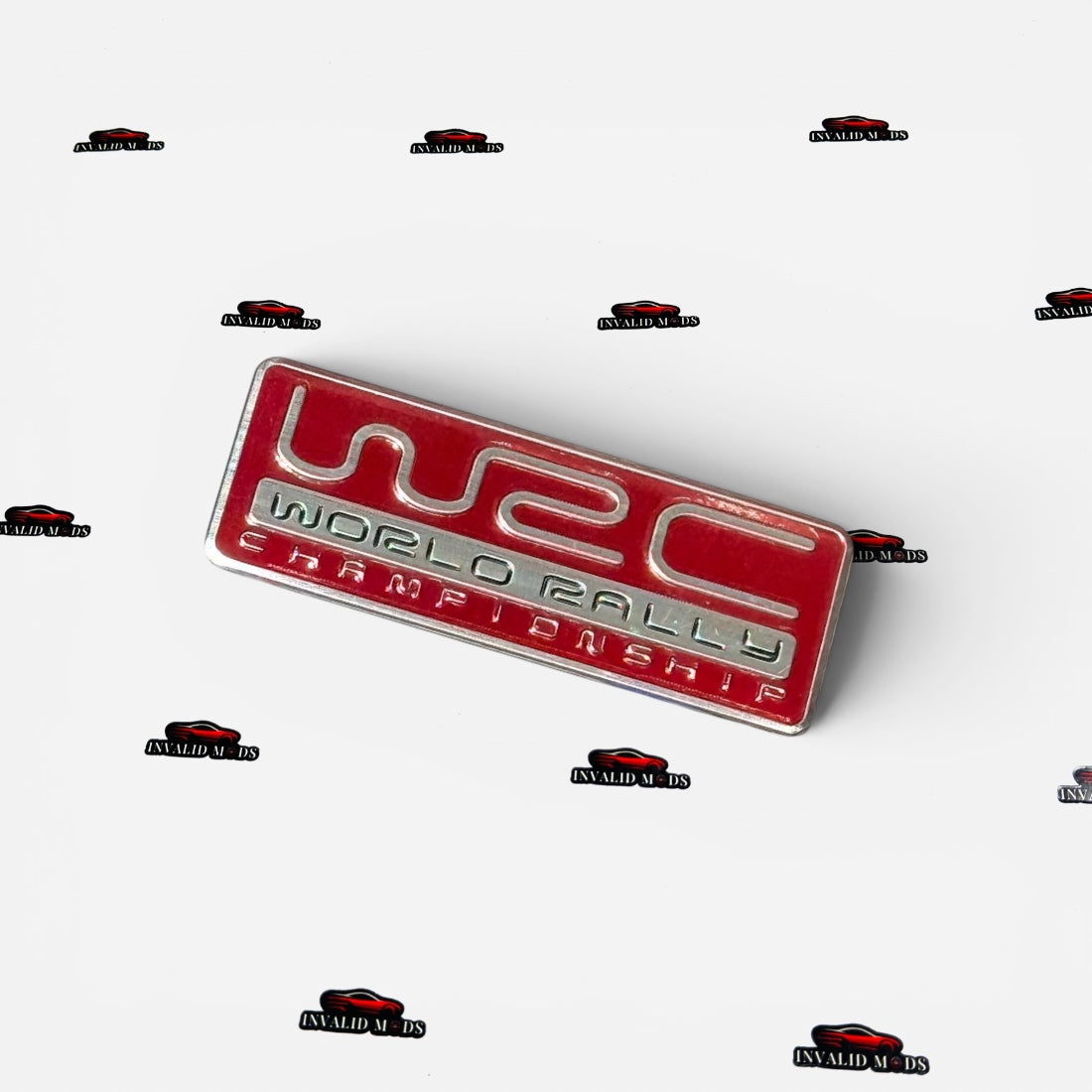 WRC Stickers for Cars | Rally Racing Decals in Black & Red Color Options