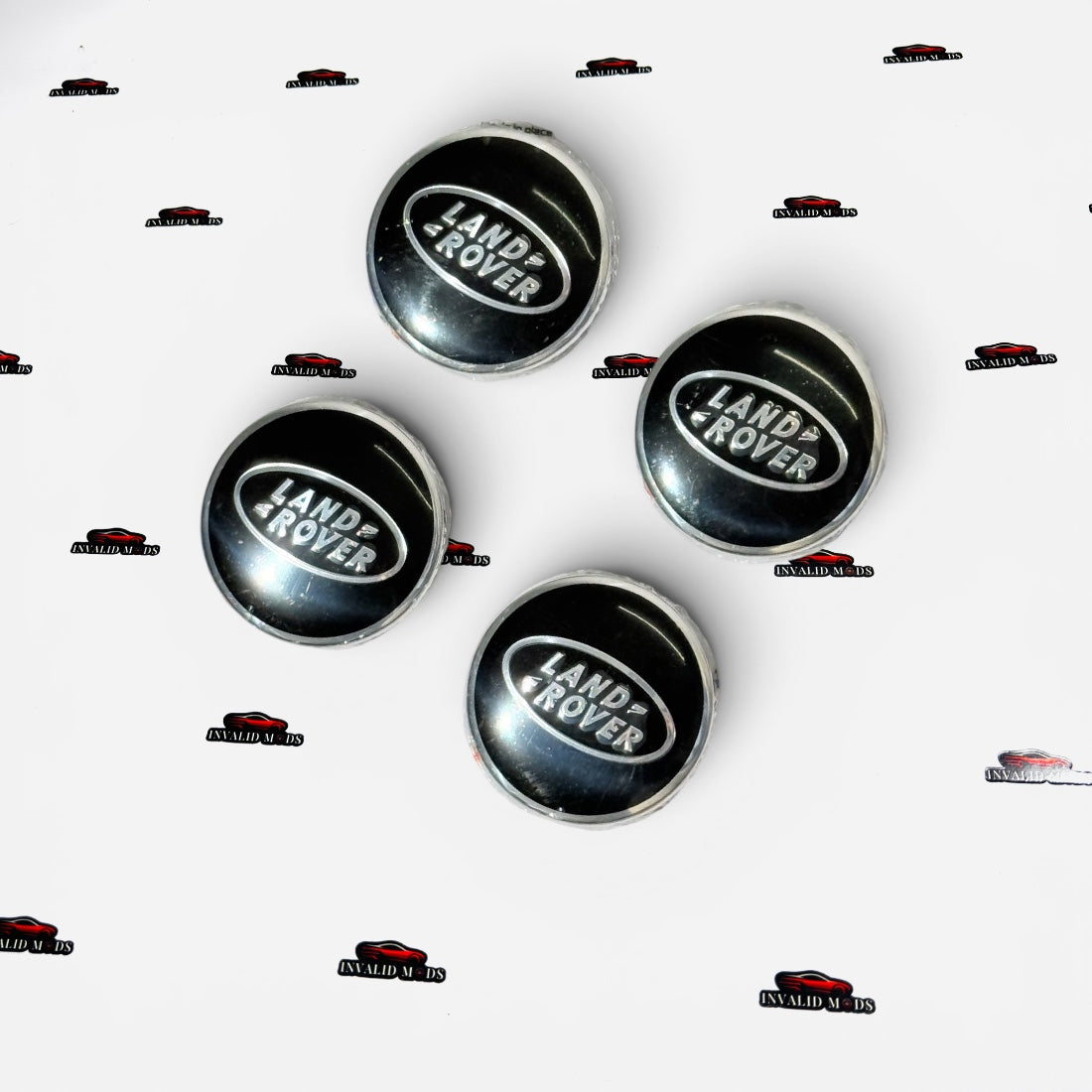 Land Rover Wheel Caps Set of 4 | Compatible with Range Rover & Land Rover | Premium OEM-Style
