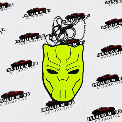 Neon Fluorescent Car Mirror Hanging – Marvel & DC Superhero Collection