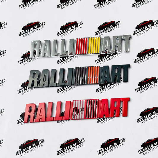 Ralliart Stickers