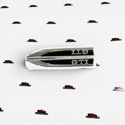 VW Polo GTI Fender Badge Set of 2 | Premium Aluminium Side Emblems