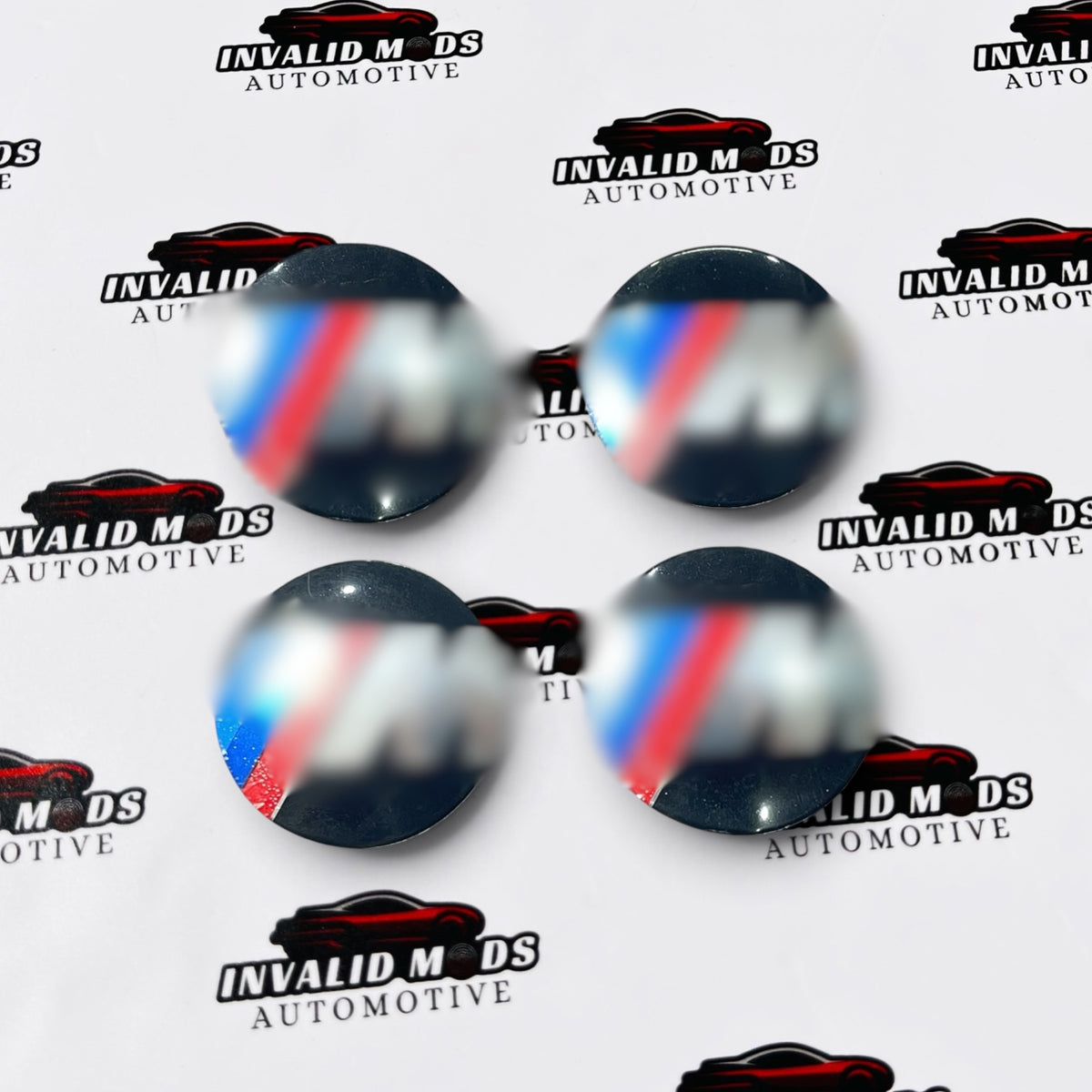 M-Style BMW Wheel Caps Set of 4 | Outer Diameter (68 mm)