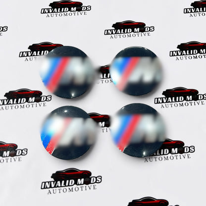 M-Style BMW Wheel Caps Set of 4 | Outer Diameter (68 mm)