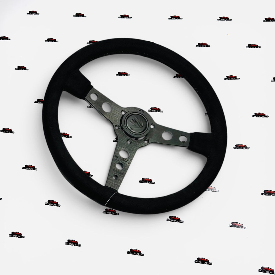 MOMO PROTOTIPO Black Edition Flat Steering Wheel | JDM Style Steering Wheel(Leather / Alcantara)