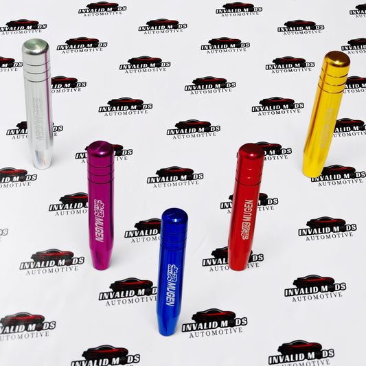 Mugen Aluminum Gear Knob 18cm | Universal Long Manual Shifter Extension