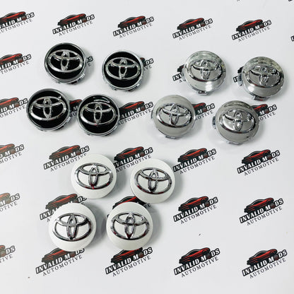 Toyota Wheel Center Caps | Outer Diameter (62 mm)
