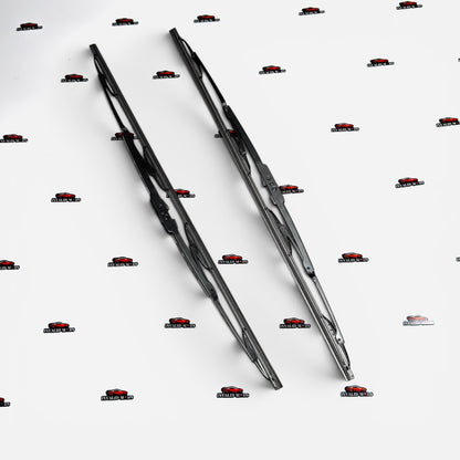 Car Wiper Blades Set of 2 | Premium Aftermarket Windshield Wipers | 12–26 Inches
