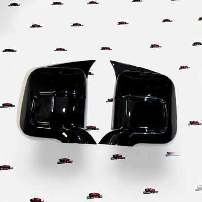 Mahindra Thar Batman Style Side Mirror Covers | Gloss Black ABS