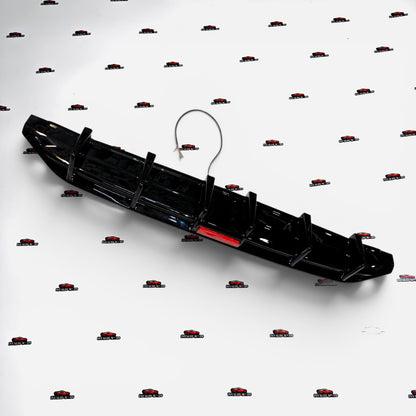 VW Virtus 6-Fin Rear Diffuser with Brake Light