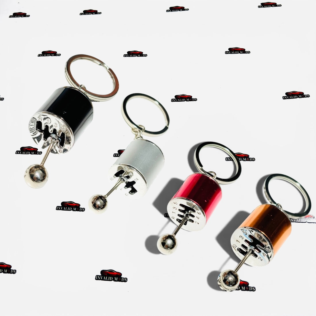 Gearbox Style Keychain | Functional Mini Gear Shifter Keychain
