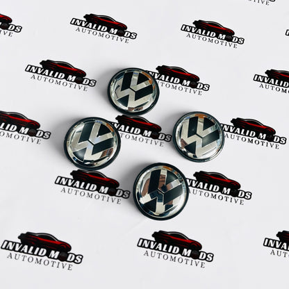 Volkswagen Jetta Wheel Center Caps (Set of 4) | Size 65mm