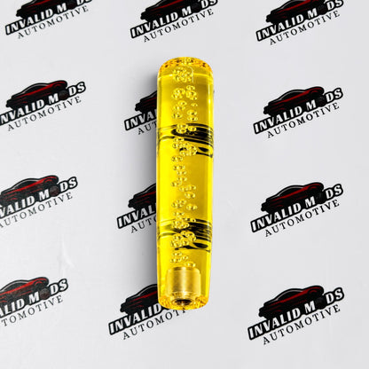 Crystal Bubble Gear Shift Knob 20cm | Universal Long Shifter Acrylic Design