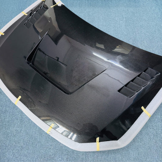 Volkswagen Polo Carbon Fiber Alpha Hood | Lightweight Performance Bonnet | Aftermarket Upgrade