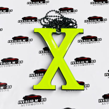 Neon Fluorescent Car Mirror Hanging – Car Enthusiast Interior Decor