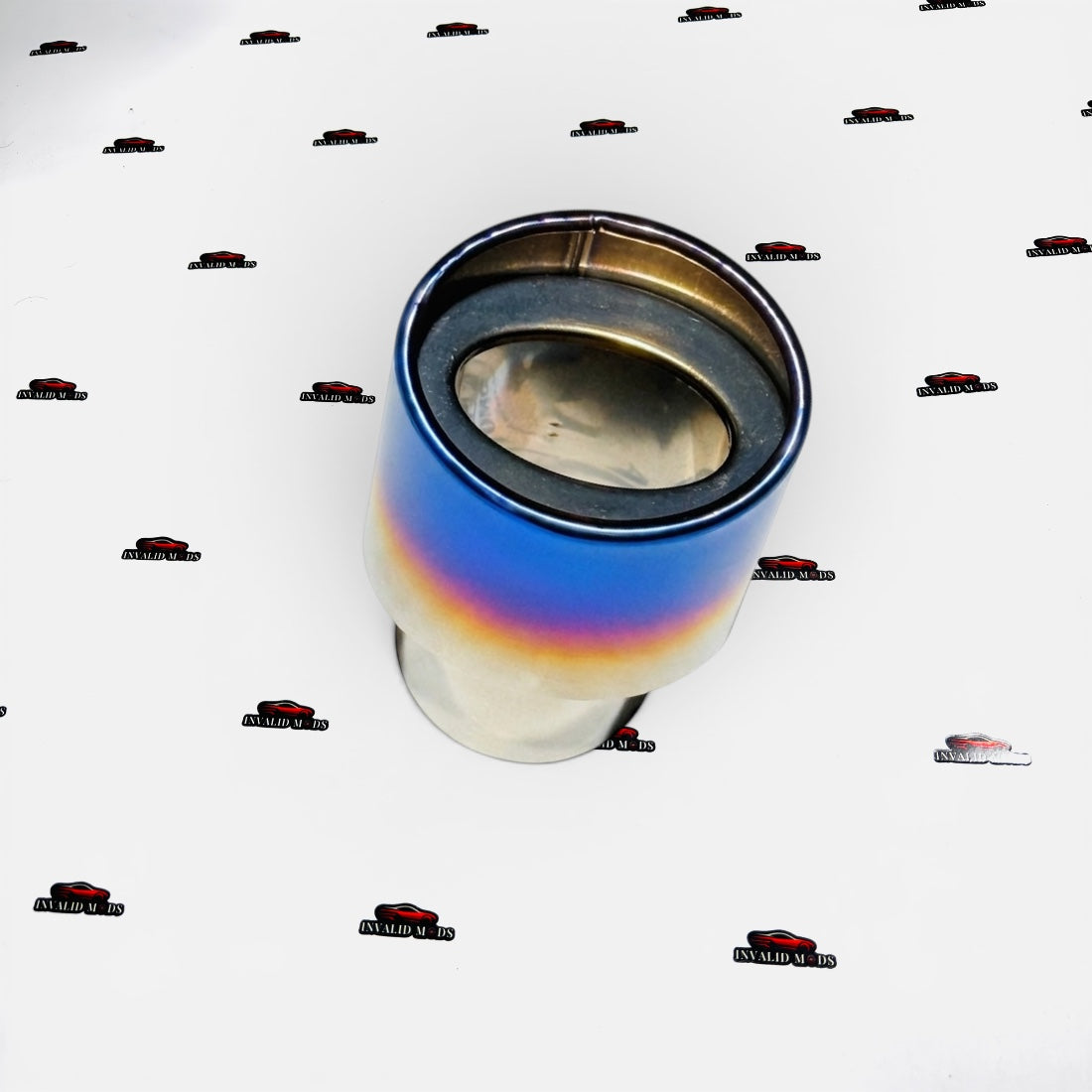 HKS Burnt Finish Single Exhaust Tip | Premium Round & Oval Outlet | Universal Stainless Steel Performance Exhaust Tip