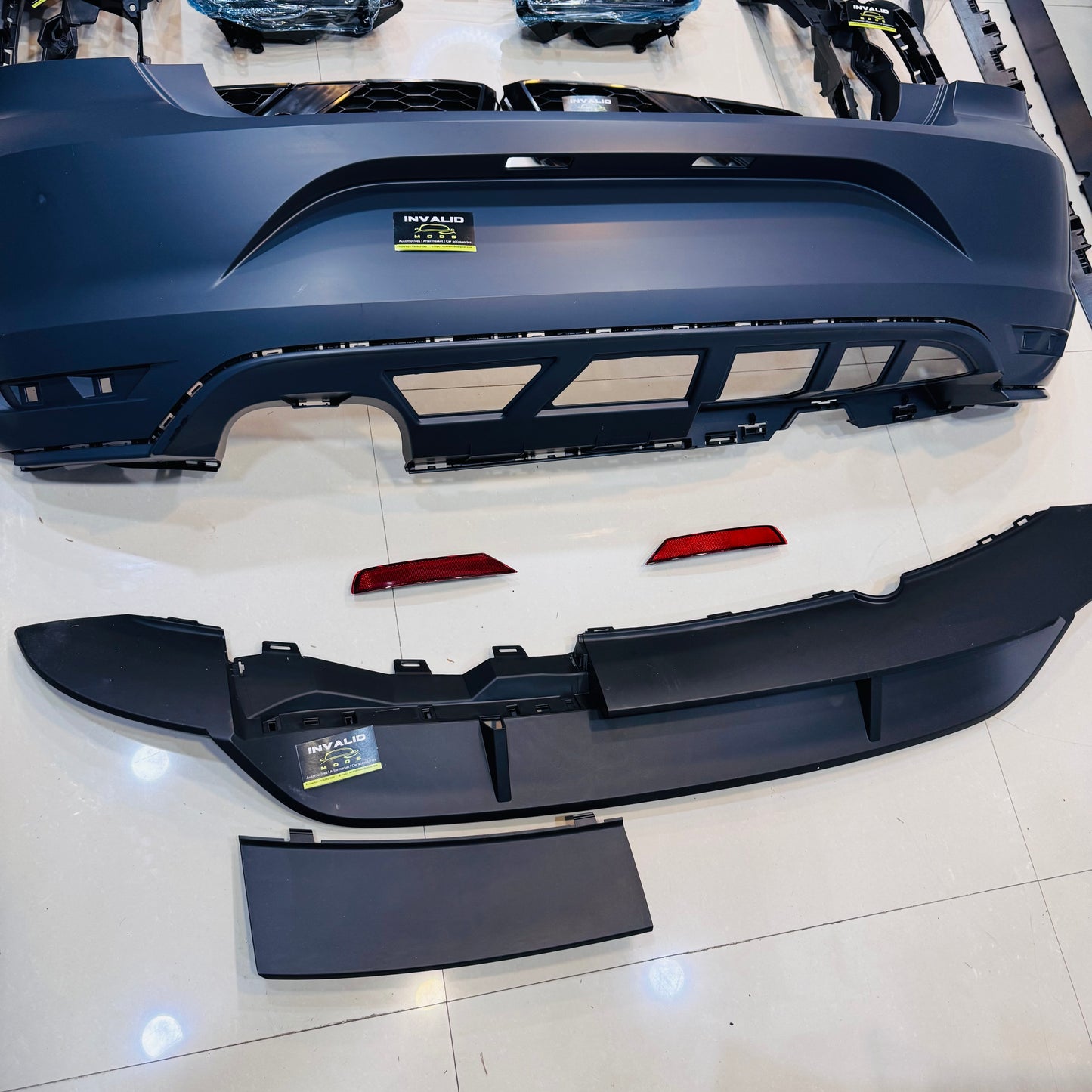 Aftermarket ABS Body Kit for VW Polo GTI (2010–2020) – Includes Side Skirts, Unpainted