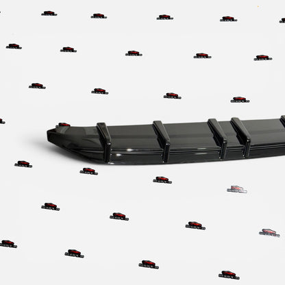 VW Virtus Rear Bumper Diffuser | Sporty ABS Rear Styling Upgrade
