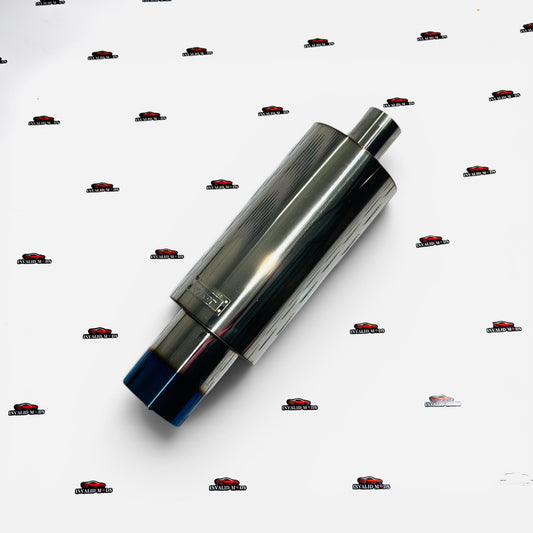 HKS JASMA-Series Monster Size Free Flow Exhaust End Can | Premium Burnt Tip Finish